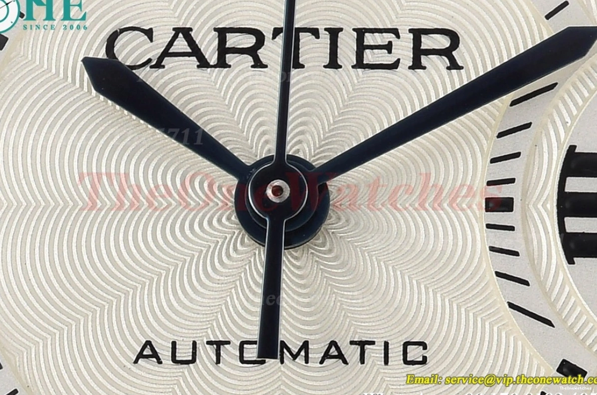 Stk White NH05 De SS Ballon GDF 33mm Bleu LE Cartier 0227